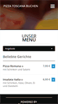 Mobile Screenshot of pizzatoscana-bu.de